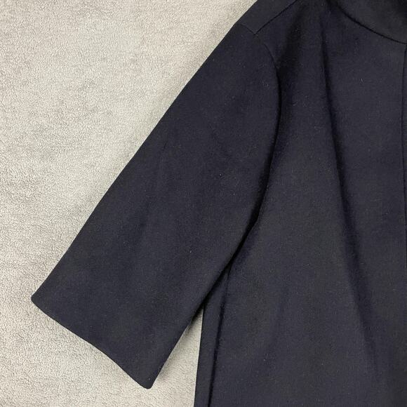 Akris Punto Jacket Womens 8 Wool Blend Bergdorf Goodman Modern Boxy Minimalist - Picture 3 of 16